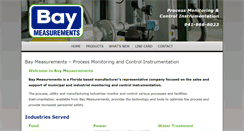 Desktop Screenshot of baymeasurements.com